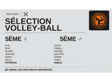 Sélections Volley-ball CM2 et 6ème