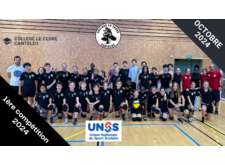 1ère Compétition pour la section Volley-ball de 6e/5e du Collège